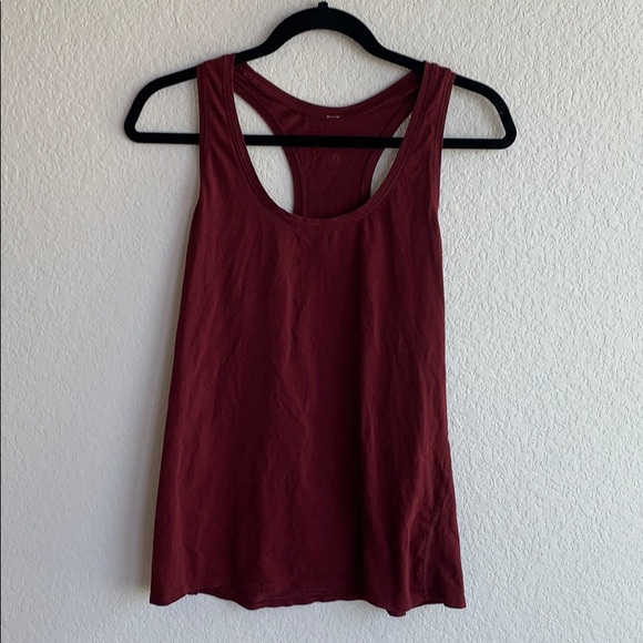 lululemon athletica Tops - Lululemon tank top burgundy/maroon